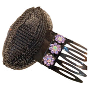 盛り髪ベース 盛り髪クッション ボリュームヘア ポンパドールクリップ ヘアコーム ヘアクリップ 固定スポンジ レディース 女性 ヘアアレンジ ラインストーン フラワー ヘアピン ヘアスポンジ 盛りヘア ふんわり ヘアアクセサリー 便利