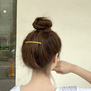 バレッタ ロング スティック レディース 髪留め 髪飾り ヘアアクセサリー まとめ髪 ヘアアレンジ シンプル スリム 女性用 婦人用 おしゃれ ロングヘア セミロング お出かけシーン