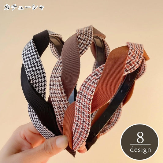 カチューシャ レディース 女性 ヘアアクセサリー ファッション雑貨 ツイスト 商品画像