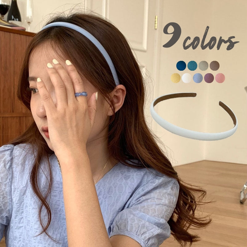 カチューシャ ヘアバンド ヘアアクセサリー レディース 女性 細め 商品画像