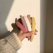 カチューシャ レディース ヘアアクセサリー シンプル 無地 リブ かわいい ヘアアレンジ ファッション小物 ヘッドアクセサリー