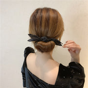 おだんごメーカー シニヨンメーカー ヘアアクセサリー レディース 髪飾り お団子作り リボン ワイヤー ヘアアレンジ くるくる 巻き付ける シンプル 簡単 便利 アップスタイル お出かけ デート オフィス デイリー フェミニン きれいめ 女性用 婦人用 ファッション小物