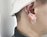 ピアス フープピアス リングピアス メンズ アクセサリー シンプル かっこいい 小ぶり 小さめ おしゃれ