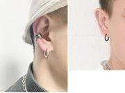 ピアス フープピアス リングピアス メンズ アクセサリー シンプル かっこいい 小ぶり 小さめ おしゃれ