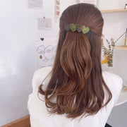 バレッタ ヘアアクセサリー レディース べっ甲柄 ハート ポニー 大人可愛い キュート 落ち着いたカラー 髪留め 髪飾り まとめ髪 ハーフアップ ヘアアレンジ かわいい おしゃれ 普段使い 女性 ギフト プレゼント 女の子 ガール 高見え 会社 OL ネイビー 紺 イエロー 黄 グリーン 緑