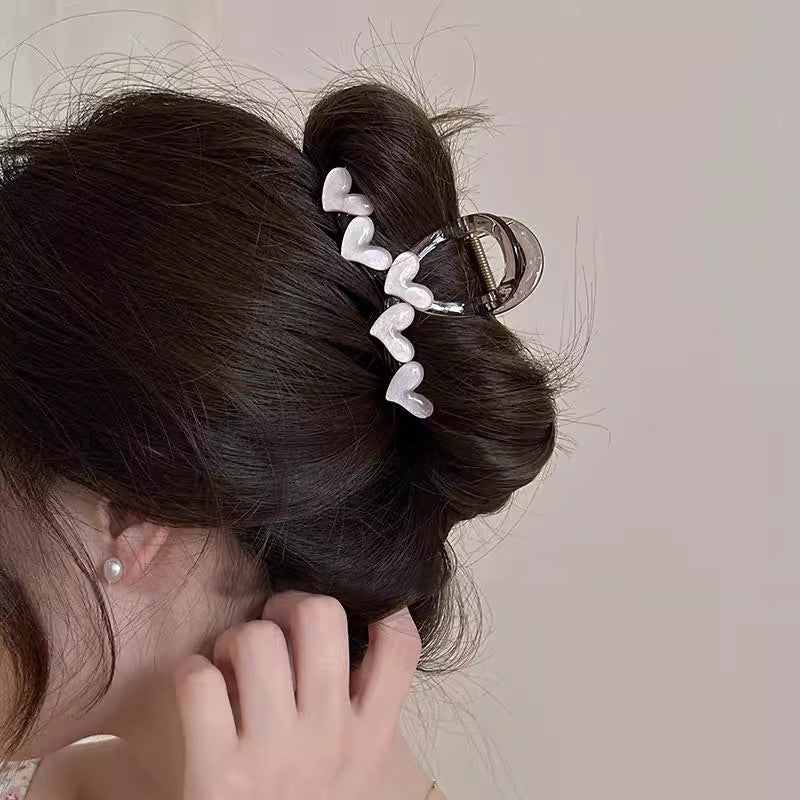 バンスクリップ ヘアクリップ レディース 女性 ヘアアクセサリー 髪留め 商品画像3