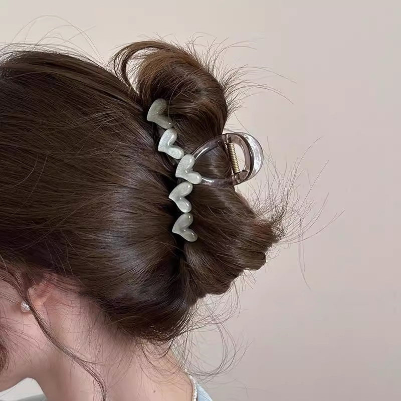 バンスクリップ ヘアクリップ レディース 女性 ヘアアクセサリー 髪留め 商品画像4