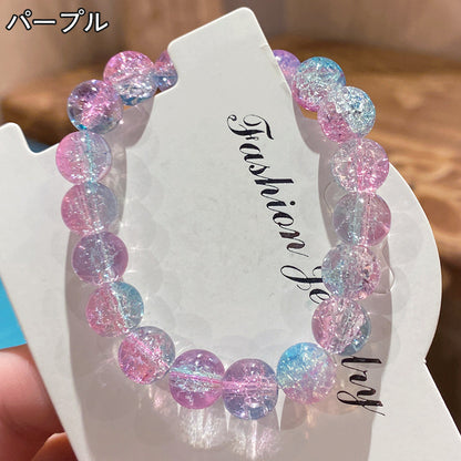 ブレスレット レディース 女性 アクセサリー 数珠風 ビーズ 商品画像3