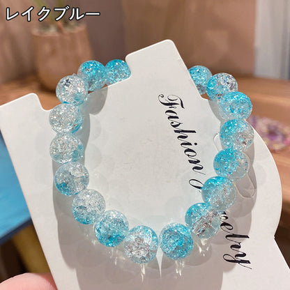 ブレスレット レディース 女性 アクセサリー 数珠風 ビーズ 商品画像4