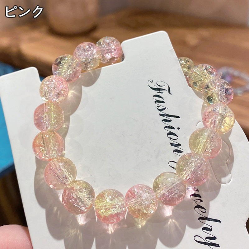 ブレスレット レディース 女性 アクセサリー 数珠風 ビーズ 商品画像5