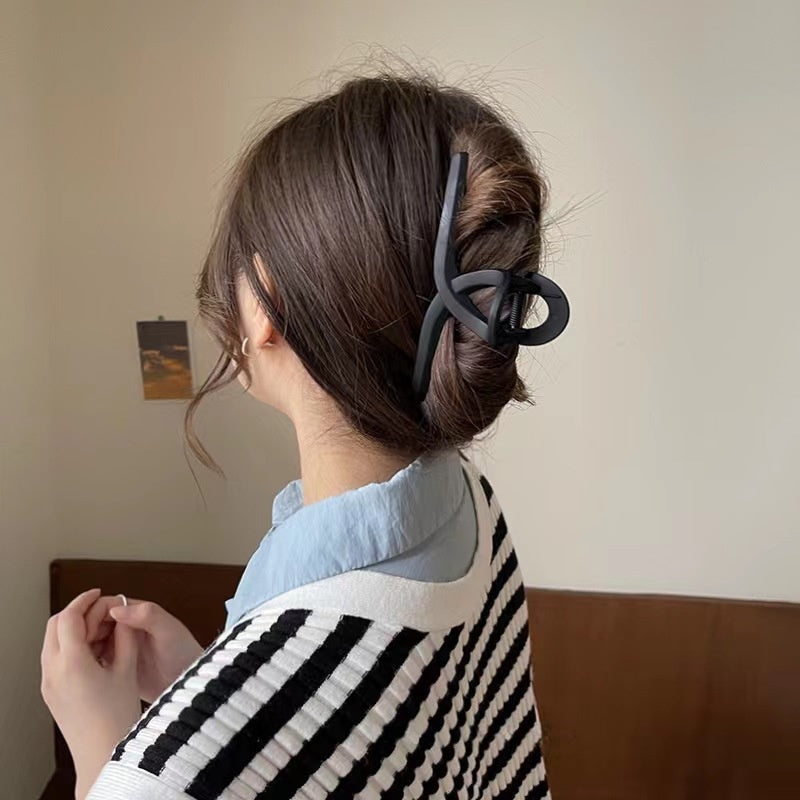 バンスクリップ ヘアクリップ レディース ヘアアクセサリー 髪留め 髪飾り 商品画像2