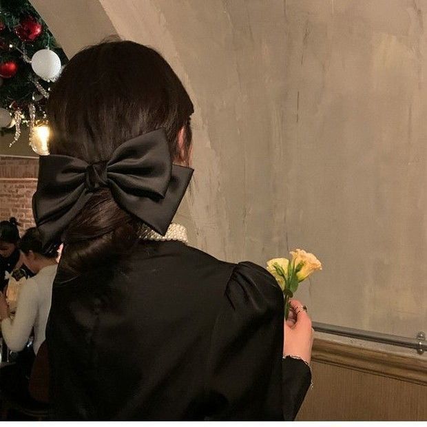 シュシュ リボン ヘアアクセサリー 髪飾り レディース 女性 商品画像2