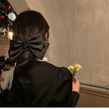 シュシュ リボン ヘアアクセサリー 髪飾り レディース 女性 商品画像2
