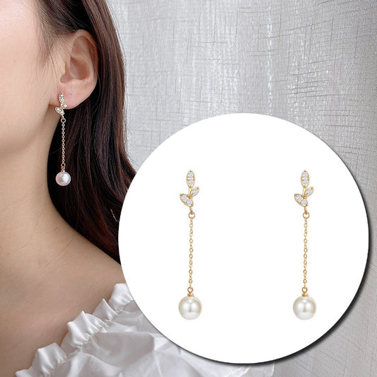 スタッドピアス アクセサリー レディース 女性用 ファッション小物 チェーン 商品画像