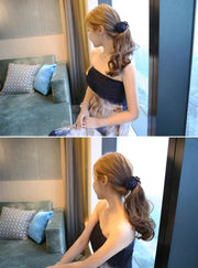 ヘアクリップ バンスクリップ レディース 女性 ヘアアクセサリー 髪留め 髪飾り 薔薇 バラ ヘアアレンジ まとめ髪 フラワー 花 シンプル おしゃれ 上品 清楚 可愛い お出かけ おめかし お呼ばれ パーティー 普段使い プレゼント 贈り物 ギフト