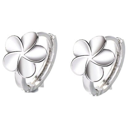 フープピアス レディース アクセサリー 中折れタイプ シルバーカラー ハート 082 バリエーション画像