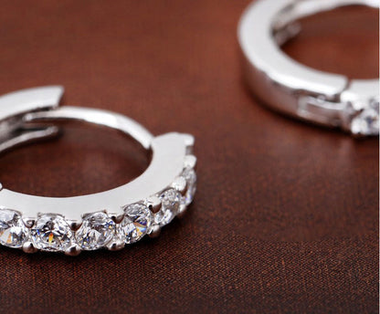 フープピアス レディース アクセサリー 中折れタイプ シルバーカラー ハート 商品画像5