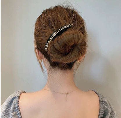 コーム かんざし ヘアアクセサリー 髪飾り フェイクパール 髪留め 商品画像3