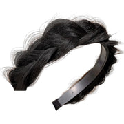 カチューシャ レディース ヘアアクセサリー 髪飾り 三つ編み 編み込み ツイスト つけ毛 ウィッグ エクステ 自然 ヘアアレンジ