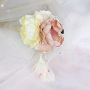 ヘアクリップ レディース ヘアアクセサリー フラワー 花 かわいい おしゃれ 華やか きれい 上品 和装 成人式 結婚式 振袖 髪飾り 撮影 記念日 卒業 入学 袴 着物
