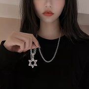 ネックレス メンズ レディース ユニセックス ペンダント かっこいい ストリート トライバル アクセサリー 男性 女性 男女兼用