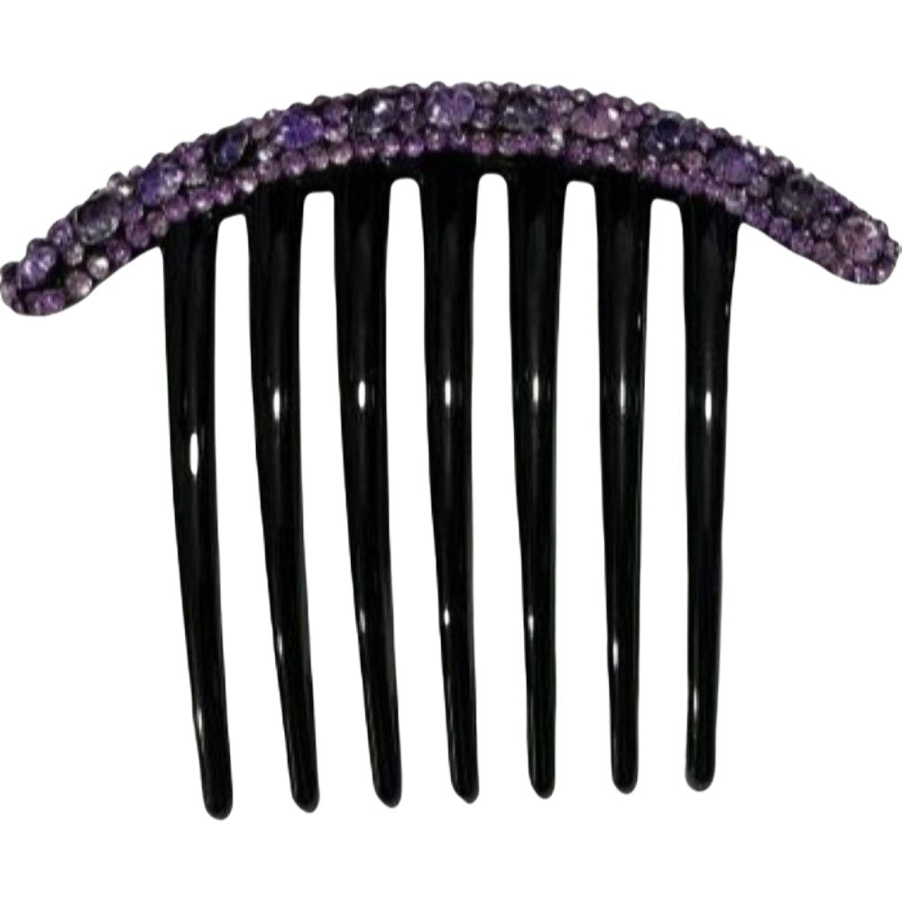 Eコーム 夜会巻きコーム レディース 女性 ヘアアクセサリー ファッション雑貨 バイオレット バリエーション画像