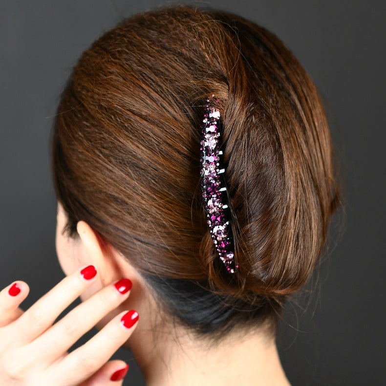 Eコーム 夜会巻きコーム レディース 女性 ヘアアクセサリー ファッション雑貨 商品画像2