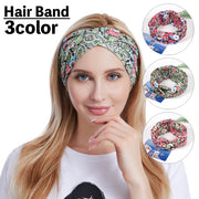 ヘアバンド ヘアターバン ヘッドバンド ヘアアクセサリー レディース 女性 幅広 まとめ髪 花柄 カジュアル お洒落 スポーツ ヨガ ファッション小物
