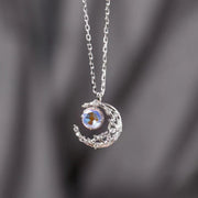 ネックレス ペンダント レディース アクセサリー ワンポイント 月 ムーン 首飾り おしゃれ 定番 かわいい プレゼント 贈り物