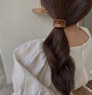 ヘアゴム 髪ゴム レディース 女性 ヘアアクセサリー 髪飾り 髪留め マーブル柄 べっ甲調 ヘアアレンジ まとめ髪 上品