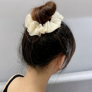 シュシュ ヘアゴム 髪ゴム ヘアアクセサリー レディース 女性 キラキラ 髪留め まとめ髪 ヘアアレンジ ポニーテール