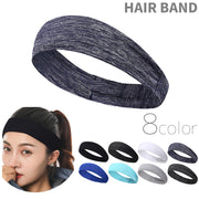 ヘッドバンド ヘアバンド レディース メンズ 男女兼用 ヘアアクセサリー 汗止め 髪留め 吸汗 通気性 伸縮 スポーツ ランニング ヨガ ジム 運動 トレーニング 洗顔 無地 単色 シンプル ユニセックス