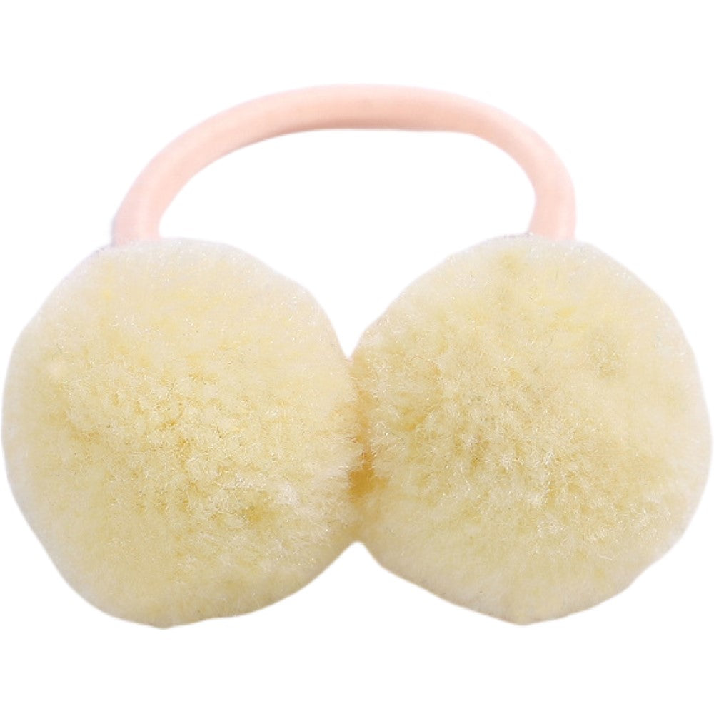 ヘアゴム 4個セット髪飾り 髪留め キッズ 子ども ベビー 40【ベージュ】 バリエーション画像