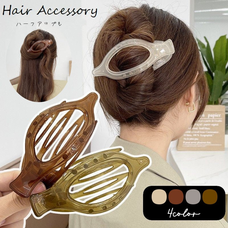 ヘアクリップ サイドバンスクリップ レディース ヘアアクセサリー 髪留め 髪飾り 商品画像
