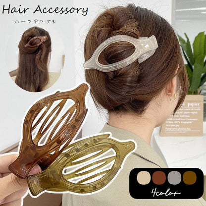 ヘアクリップ サイドバンスクリップ レディース ヘアアクセサリー 髪留め 髪飾り 商品画像