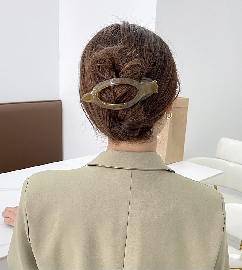 ヘアクリップ サイドバンスクリップ レディース ヘアアクセサリー 髪留め 髪飾り 商品画像5