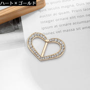 スカーフリング スカーフ留め バックル型 レディース アクセサリー ラインストーン 蝶 楕円形 ストール ショール キラキラ