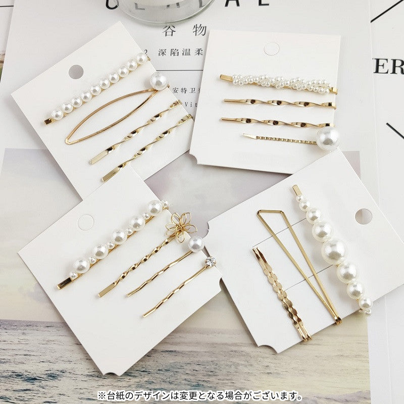 ヘアピン 3本セット 4本セット ヘアアクセサリー レディース 髪留め 商品画像2
