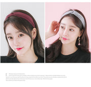 ヘアバンド レディース ヘアアクセサリー リブニット カラバリ豊富 ストライプ かわいい おしゃれ カジュアル ゴム 女性 女子 女の子