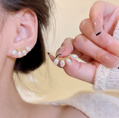 ピアス スタッドピアス レディース 女性 アクセサリー フェイクパール 商品画像3