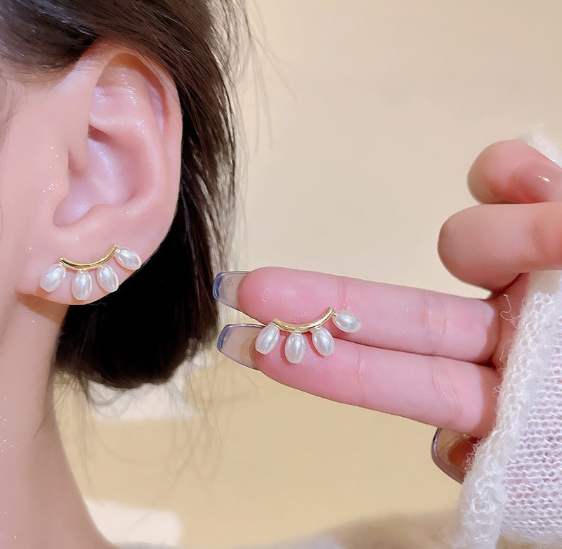 ピアス スタッドピアス レディース 女性 アクセサリー フェイクパール 商品画像4