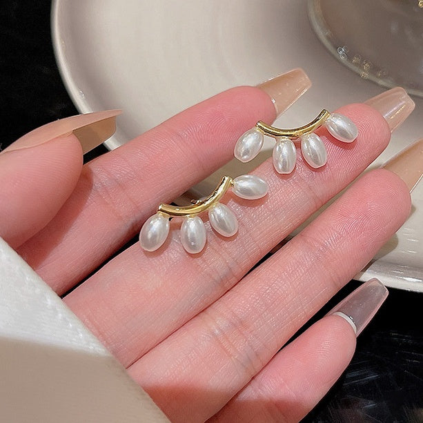 ピアス スタッドピアス レディース 女性 アクセサリー フェイクパール 商品画像5