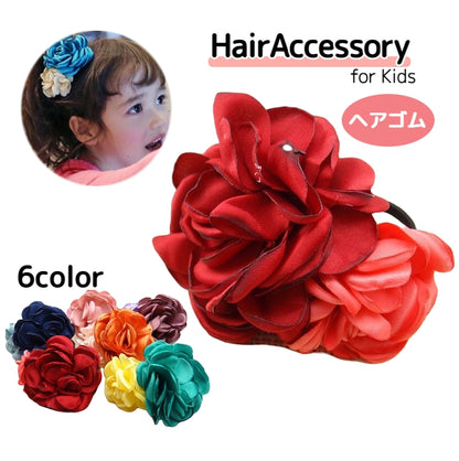 ヘアゴム 髪ゴム 単品 1本売り ヘアアクセサリー キッズ 商品画像