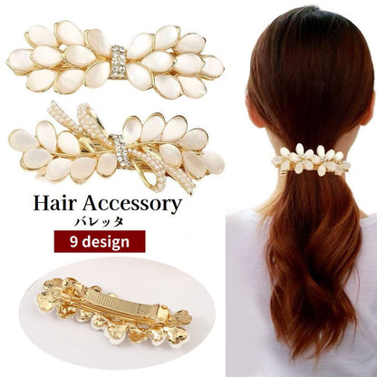 バレッタ ヘアアクセサリー 髪留め 髪飾り レディース 女性用 商品画像
