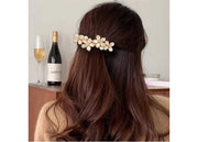 バレッタ ヘアアクセサリー 髪留め 髪飾り レディース 女性用 まとめ髪 ハーフアップ ヘアアレンジ ラインストーン 華やか 可愛い おしゃれ プレゼント ギフト