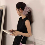 シュシュ レディース ヘアアクセサリー 可愛い 上品 大きめ チュールレース ドット 花 ヘアゴム 髪ゴム 髪飾り ヘアアレンジ まとめ髪 髪留め フラワーモチーフ 水玉 かわいい おしゃれ きれいめ エレガント フェミニン 普段使い お出かけ お呼ばれ 女性 婦人 女の子 大人 彼女 妻 友達 プレゼント 贈り物 ギフト 誕生日 母の日 敬老の日 クリスマス ホワイトデー