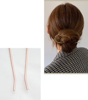 かんざし ヘアコーム U字コーム ヘアスティック U字 夜会巻き レディース 女性 大人 ヘアアクセサリー シンプル ヘアアレンジ おしゃれ まとめ髪 簪 ヘアピン 髪飾り 髪留め 和装 着物 浴衣 お出かけ