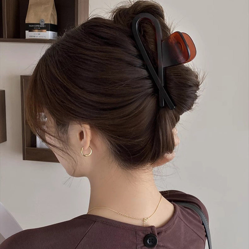 バンスクリップ ヘアクリップ 髪留め レディース 女性 ヘアアクセサリー 商品画像2