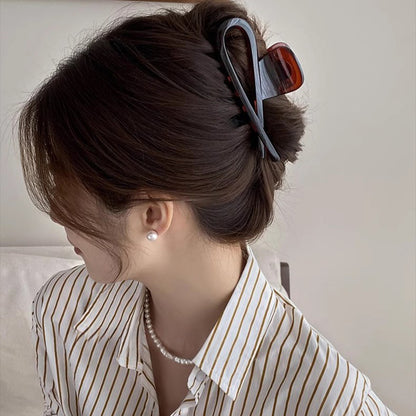 バンスクリップ ヘアクリップ 髪留め レディース 女性 ヘアアクセサリー 商品画像4