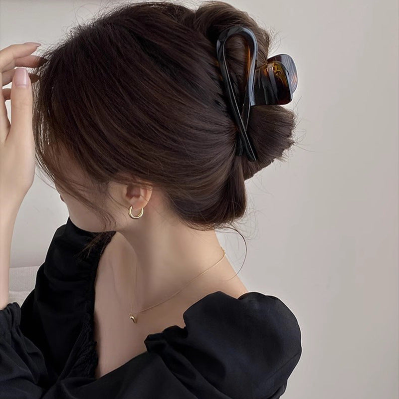 バンスクリップ ヘアクリップ 髪留め レディース 女性 ヘアアクセサリー 商品画像5
